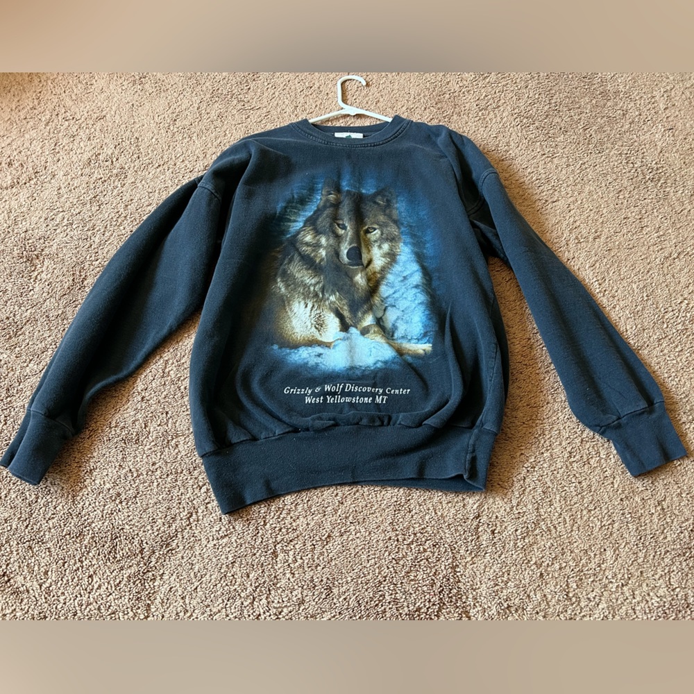 Vintage - Grizzly & Wolf Discovery Center - West Yellowstone, MT - Sweatshirt